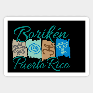 Boriken Symbols Sticker